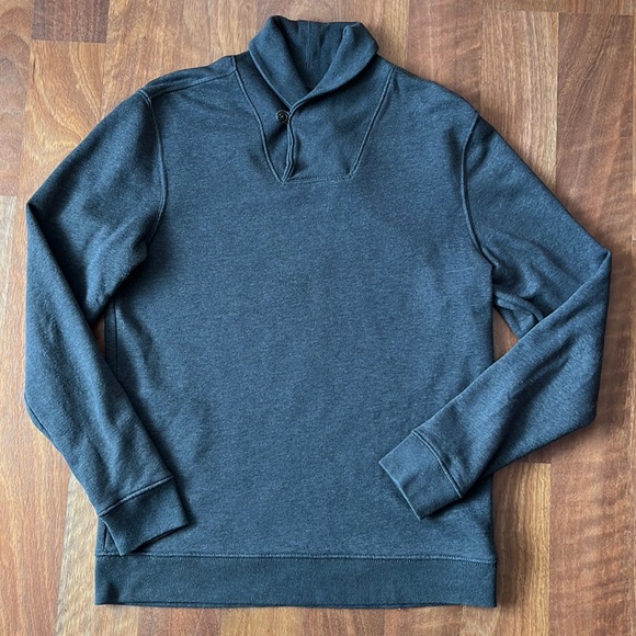 Old Navy Sweaters - BNWOT old navy dark charcoal, one button pull over